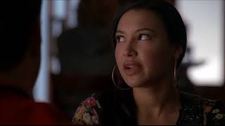 Glee  Santana Tells Karofsky She Knows Hes Gay 2x18 [upl. by Jolanta717]