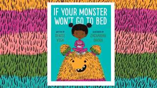 IF YOUR MONSTER WONT GO TO BED Book Trailer [upl. by Dominga]