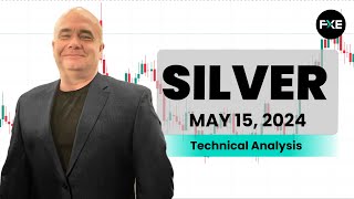 Silver Daily Forecast and Technical Analysis for May 15 2024 by Chris Lewis for FX Empire [upl. by Ellenrad882]