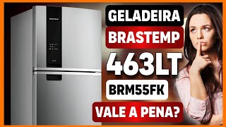 GELADEIRA BRASTEMP DUPLEX BRM55FK FROST FREE COM PAINEL CLICK BLACK E TURBO FREEZER 463L – INOX [upl. by Eyaf]