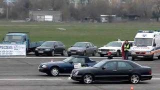 ET 13382 MB R129 SL500 vs Mercedes w210 E55 AMG drag race quarter mile V8 m119 m113 sound exhaust [upl. by Desimone]