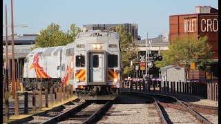 Railfanning in Santa Fe New Mexico w NMRX Sky Railway and friendly crews [upl. by Eniortna810]