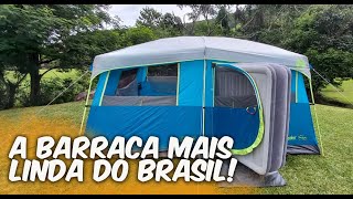 A Barraca Mais Linda do Brasil  Será a Melhor Barraca Também [upl. by Yehc603]