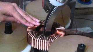 toroidal winding machine toroidal winder current transformer winding machine winding machine [upl. by Airla]