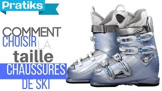 Ski  Comment choisir la taille de ses chaussures de skis  Sport [upl. by Oicnedurp53]