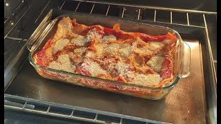 Lasagna Bolognesa en 34 minutos [upl. by Llednohs]