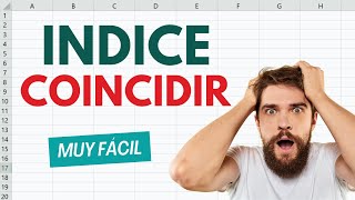 Así aprendí a usar INDICE y COINCIDIR en EXCEL para BUSCAR [upl. by Aerdua74]