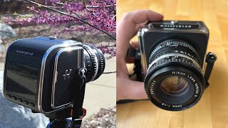 Nikon Pancake Lens on a Hasselblad 907X 50C with ND Throttle [upl. by Katlin]