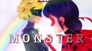 Monster Starset  AMV Miraculous Ladybug [upl. by Terry]