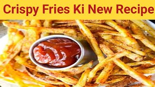 Crispy Fries New Recipe by Hash Cooking Official [upl. by Bashuk997]