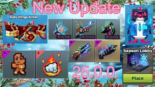 New 2500Christmas Update  Pixel Gun 3D [upl. by Arad848]