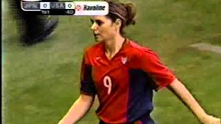 USAvJPN December 2000 friendly — Carla Overbeck last game [upl. by Glover534]