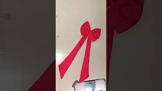 How to make bow making at home💜 shortvideo fashion bowmaking [upl. by Nileek]