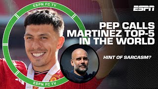 Lisandro Martinez a TOP5 CENTREBACK⁉ Steve Nicol argues Pep Guardiolas claim 👀  ESPN FC [upl. by Gambrill]