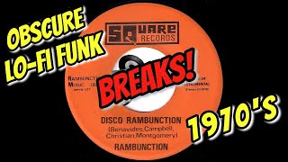 Rambunction  Disco Rambunction Square Records Obscure LoFi Funk Breaks 45 [upl. by Valle]