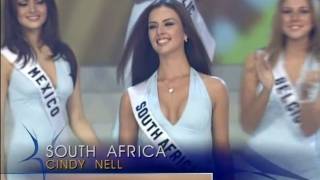 MISS UNIVERSE 2003 Top 15 Announcement [upl. by Giarc168]