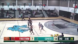 Shiryl Yazzie 10 GGCC Lady Coyotes Highlights vs Arizona Christian University Lady Firestorm [upl. by Sila]