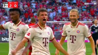 Thomas Müller Goal Today  Bayern Munchen vs Freiburg 20 All Goals ResultsExtended Highlights [upl. by Kcirddot]