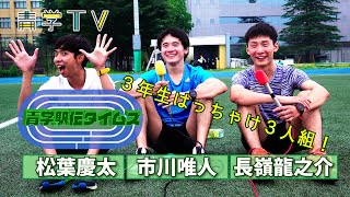 青学駅伝タイムズ2019No13「松葉慶太選手／市川唯人選手／長嶺龍之介選手」 [upl. by Nosmirc638]