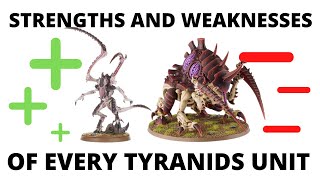 Strengths and Weaknesses for EVERY Codex Tyranids Unit  Tyranid Tactics [upl. by Merc]