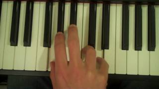 How To Play a Gsus4 Chord on Piano [upl. by Garik234]