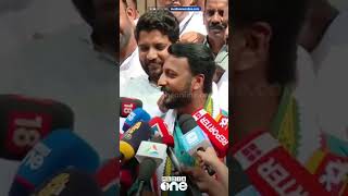 സരിനെ കുറച്ചുമുൻപേ കണ്ടപ്പോൾ ‍ഞാൻ കെെ കൊടുത്തതാ രാഹുൽ മാങ്കൂട്ടത്തിൽ [upl. by Ykcaj81]