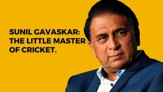 Sunil Gavaskar  Biography  Little Master of Indian Cricket [upl. by Yhtomot]