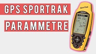 GPS SPORTRAK  Parametres [upl. by Novyat]