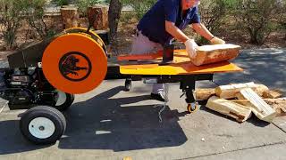 PowerKing PK0342 2018 42Ton Kinetic Log Splitter with ABS  DEMO [upl. by Avir]