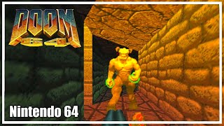 Doom 64 100 Nintendo 64 Watch Me Die Walkthrough Level 21 Pitfalls [upl. by Norud88]