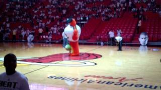 Burnie Half Time Show  Miami Heat  Round 3 Game 6 [upl. by Ivette18]