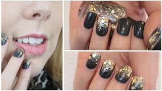 Tutoriel Nail Art  Comment bien appliquer des paillettes [upl. by Cassandre516]