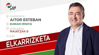 Aitor Estebani elkarrizketa Euskadi Irratian [upl. by Malca]