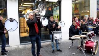 Showkorps WIK flashmob [upl. by Llemor]