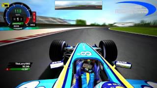 rFactor F1 2004  FAlonso in Magny Cours [upl. by Kassi]