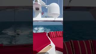 High Winds Going To Staniel Cay 💨🌬️ Yacht Crew vlogger yacht vlog yachtlife fyp fypシ゚viral [upl. by Eelrac]