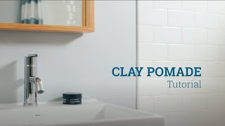 How to Use Oars  Alps Clay Pomade Matte Pomade for Men [upl. by Yearwood8]