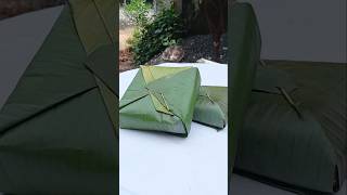 banana leaf lunch box veggiemaster viralvideo trending [upl. by Attenoj]