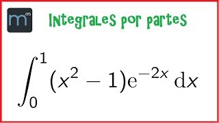 Integral por partes con teorema fundamental del cálculo integral [upl. by Chilt609]