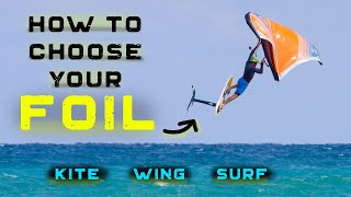 How to choose your foil  EVERYTHING you need to know about hydrofoils [upl. by Mailliw]