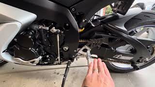 2008 GSXR Neutral Light not working  FIXED [upl. by Nnahgaem]