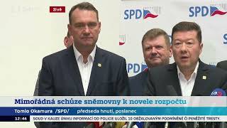 SPD podporuje pomoc po povodních vláda chce další zhoršování důchodů [upl. by Hultgren]