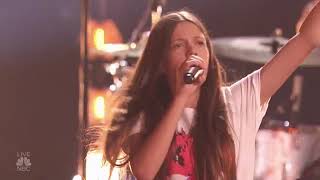 Courtney Hadwin and The Struts  Piece of My Heart  Americas Got Talent  September 19 2018 [upl. by Orodoet]