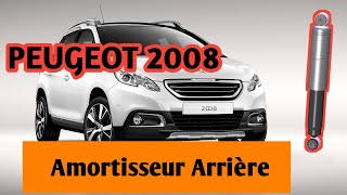 Changement Amortisseur Arrière PEUGEOT 2008 [upl. by Fish]