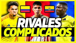 ¿CÓMO LLEGAN COLOMBIA Y ECUADOR LOS RIVALES DE PERÚ  ELIMINATORIAS SUDAMERICANAS [upl. by Ahsiuqel]