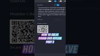 How To Solve Dahua DVR Offline  Part 2 cctv dahua cctvcamera [upl. by Chui408]