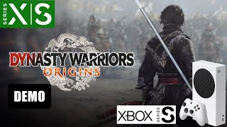 DYNASTY WARRIORS ORIGINS DEMO Teste no Xbox Series S [upl. by Nnylsor192]