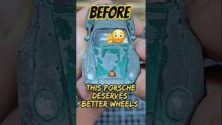 Making custom wheels for porsche 959 diecast toy custom diecast restoration hotwheels matchbox [upl. by Eidda]