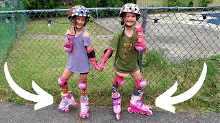 Roller Skates vs Rollerblades  The ultimate adjustable skate review [upl. by Magree390]