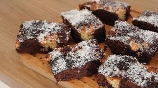 Kokos Chocolade Cakejes Recept [upl. by Ahsram]